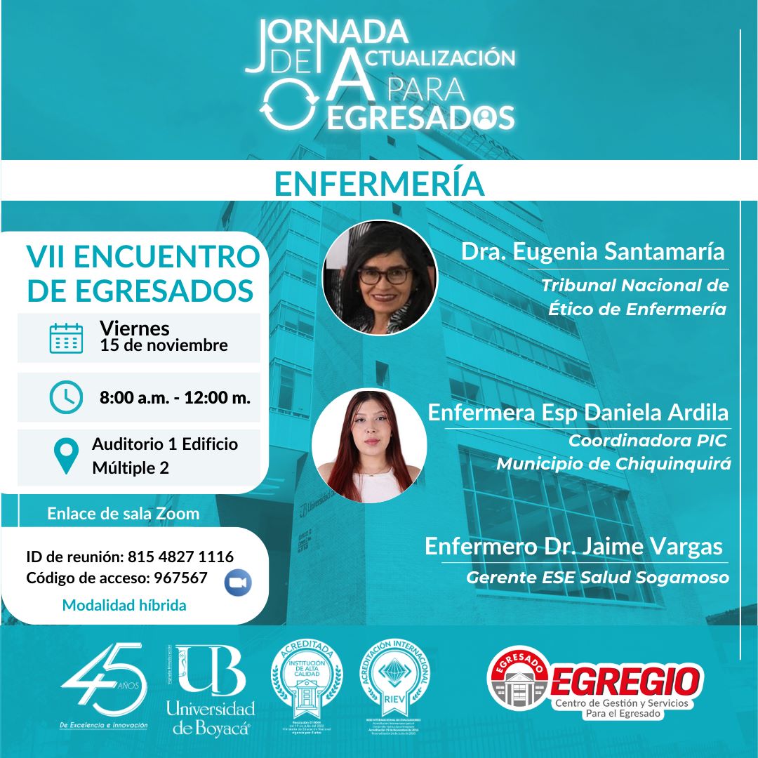 VII Encuentro de Egresados del Programa de Enfermería.