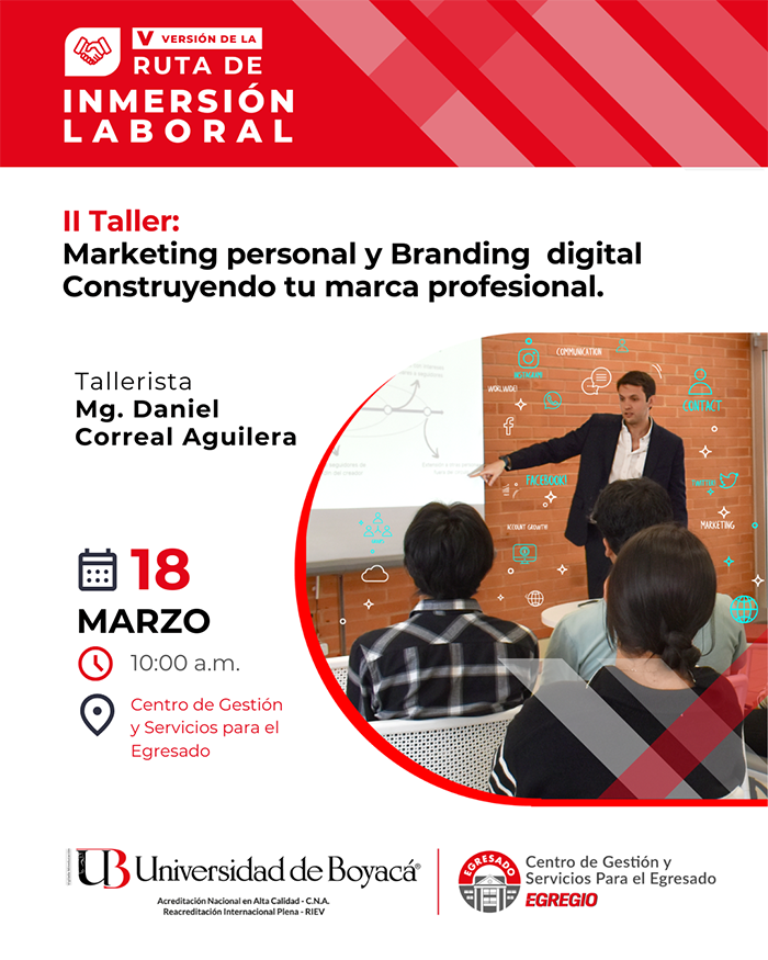 Taller: "Marketing Personal y Branding Digital - Construyendo tu marca profesional"