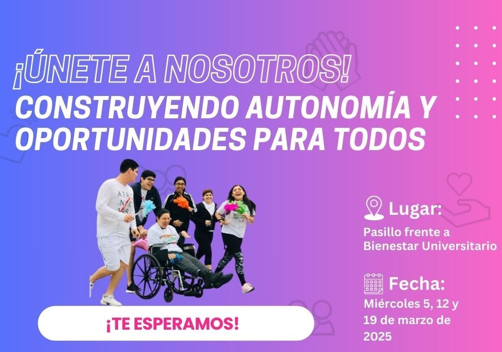 Promueve la inclusión y la autonomía en la UdeB.