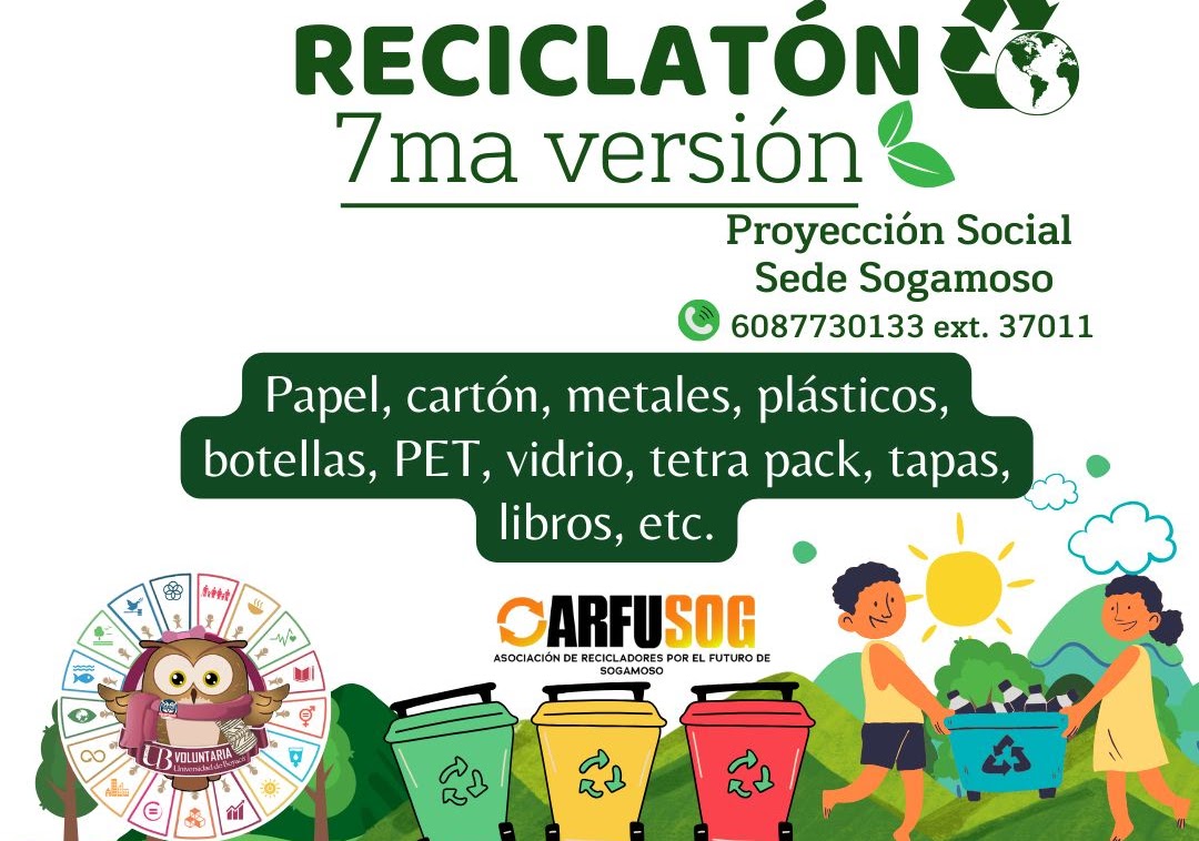 Reciclatón en la Sede Sogamoso