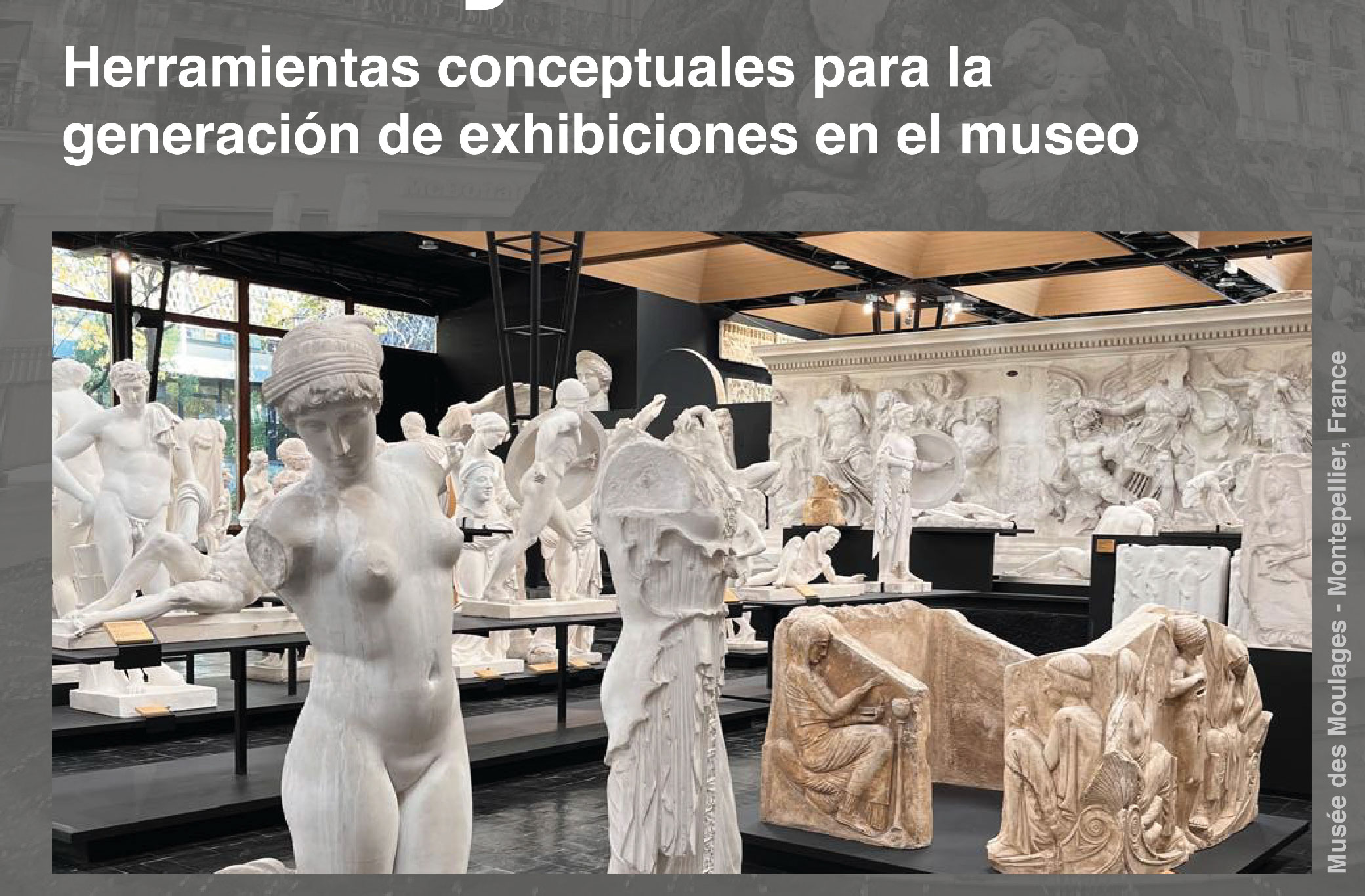 Herramientas conceptuales para la generación de exhibiciones en el museo