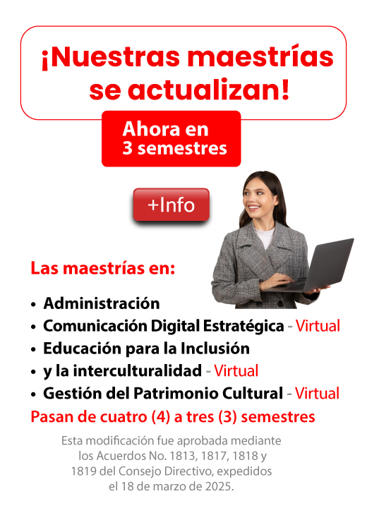 Ahora puedes obtener tu título de Magíster en solo tres semestres