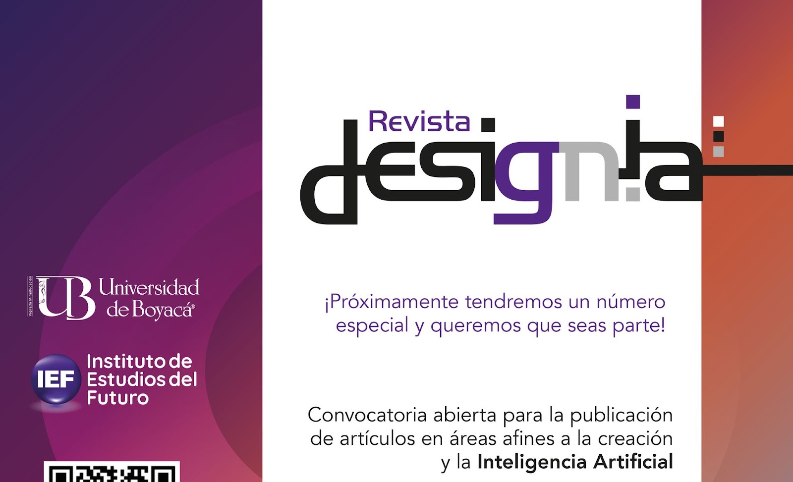 Publica en la Revista Designia