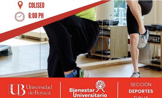 Clases de aeróbicos, rumba, cardiobox, tonificación y step