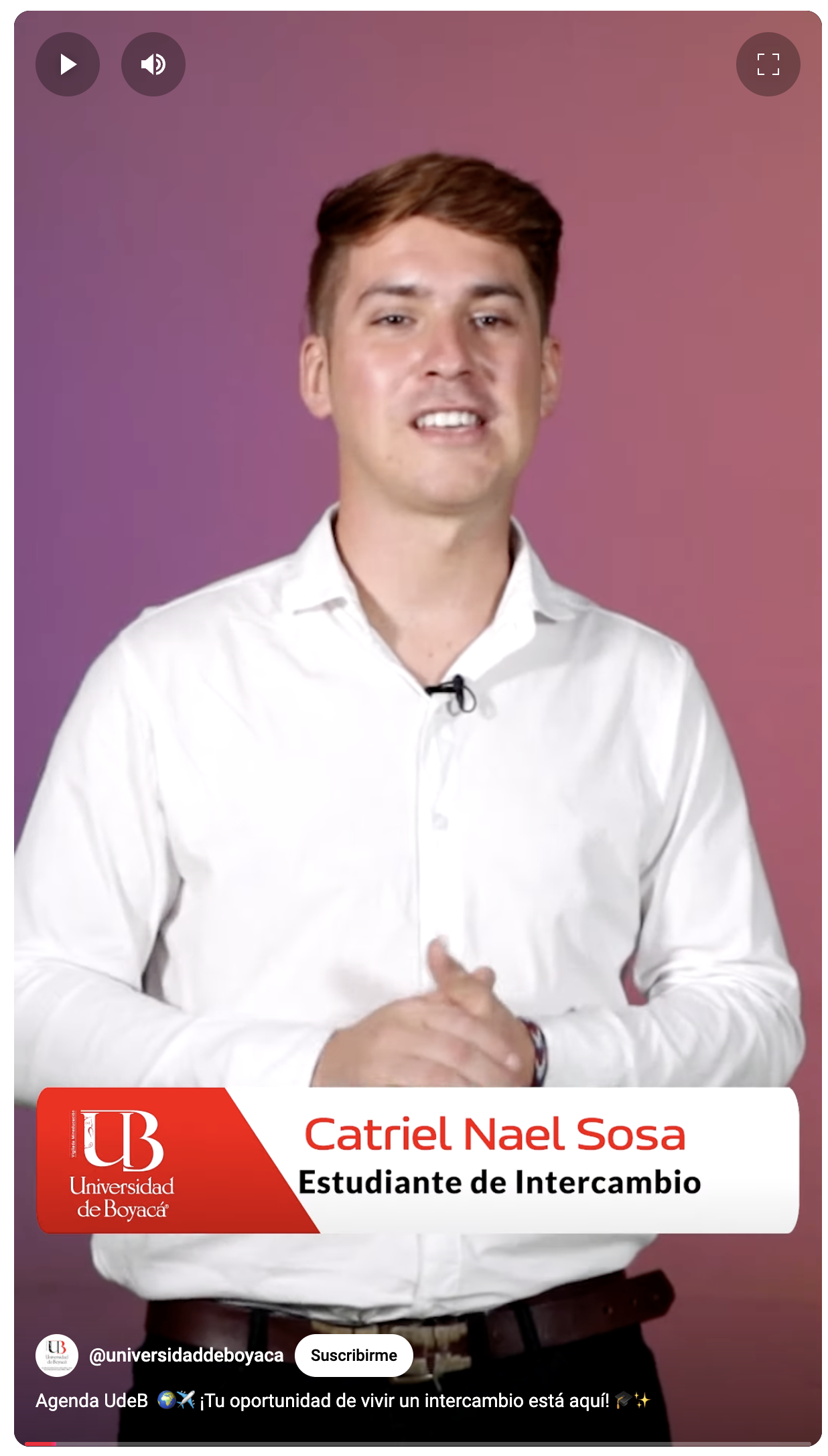 Agenda UdeB  🌍✈️ ¡Tu oportunidad de vivir un intercambio está aquí!