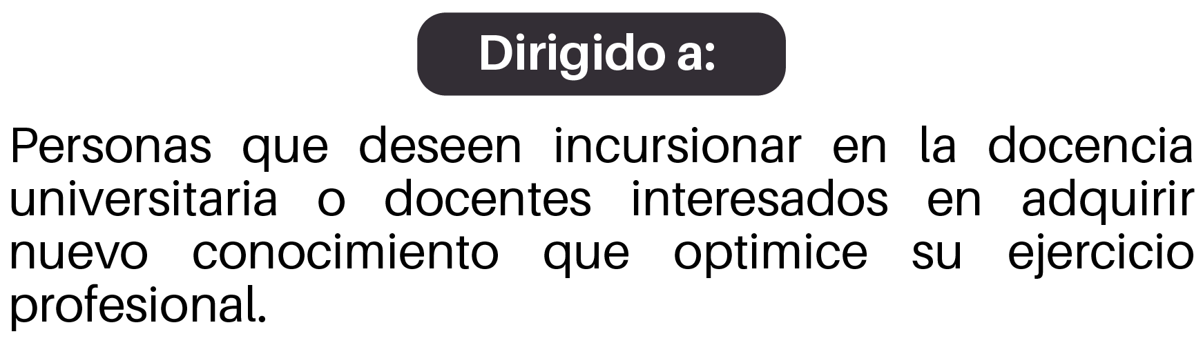 Descripción diplomado