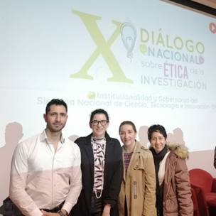 Docentes de la Universidad de Boyacá en el X Encuentro de Diálogos Nacionales sobre Ética de la Investigación