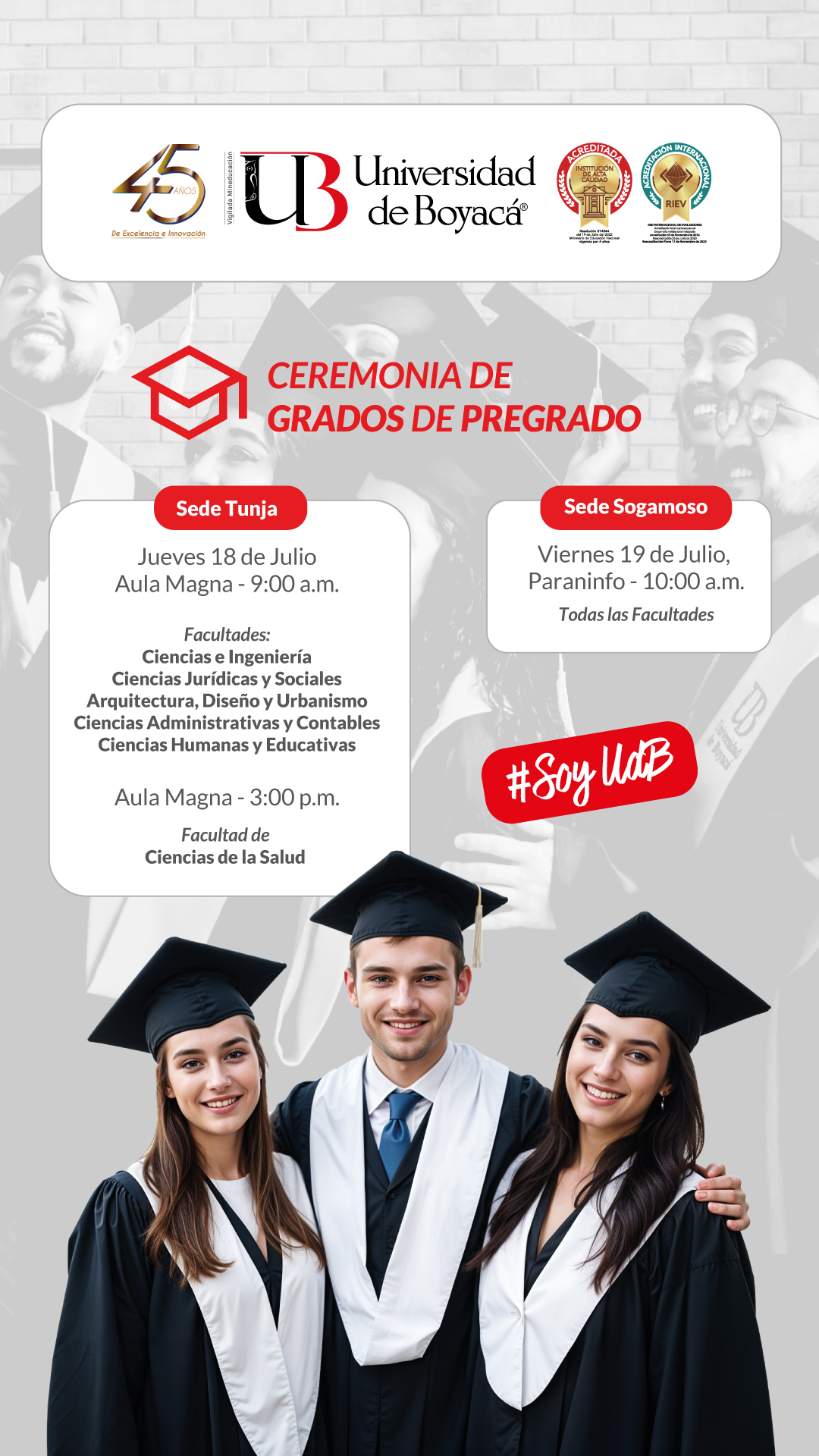 ceremonias de grado pregrado 2024