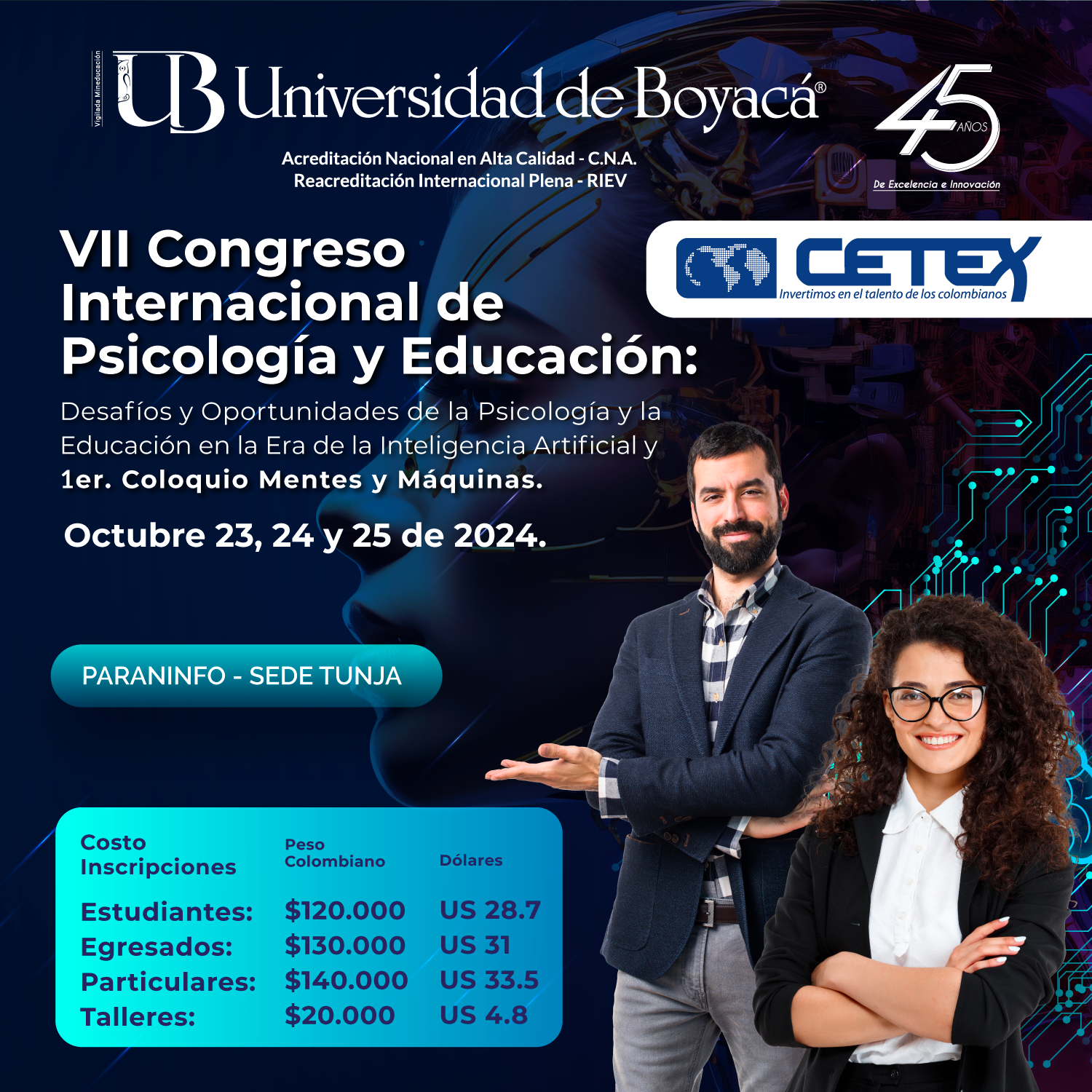 VII CONGRESO INTERNACIONAL DE PSICOLOGÍA Y EDUCACIÓN