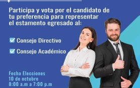Elecciones de Representantes de Egresados a Consejos 2024.