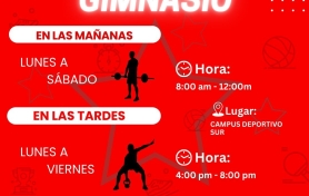 Horarios Gimnasio Sede Tunja