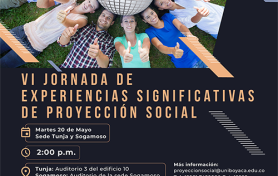 VI Jornada de Experiencias Significativas de Proyección Social de la UdeB.