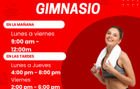 ¡El Gimnasio sigue disponible!