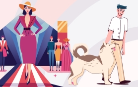 Show Canino y Desfile de Modas en el marco de la XXXII Feria Empresarial